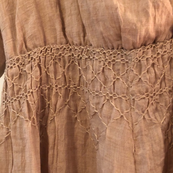 SOLD. LUSH clothing beige romper - Picture 4 of 8